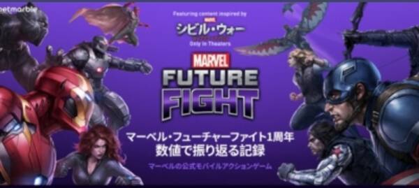 ネットマーブル マーベル フューチャーファイト Marvel Future Fight 1周年一番人気キャラクターは アイアンマン 16年5月23日 エキサイトニュース