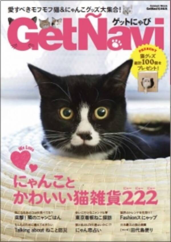 Getnaviの猫ムック ゲットにゃび がamazon Co Jp R の本ランキング ペット 部門 猫 部門で1位を獲得 16年6月2日 エキサイトニュース