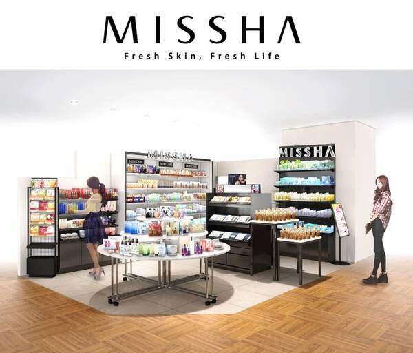 北海道初出店 人気の韓国コスメ Missha がｐｌａｚａ 札幌パルコ店内にオープン 16年7月26日 エキサイトニュース