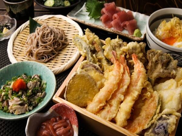 海老や穴子 キスなど 揚げたて天ぷら約30種 と刺身や餃子 唐揚げなど サイドメニュー約30種 が食べ放題の 天ぷら食べ放題 Gachi 浜松町芝大門店 8月9日 火 オープン 16年8月5日 エキサイトニュース