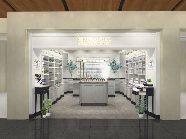 ニールズヤードから新コンセプトの店舗 Sense Of Blue By Neal S Yard Remedies が有楽町マルイに16年9月16日 金 オープン 16年9月1日 エキサイトニュース