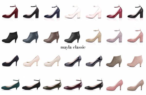 出会った瞬間 体温が2 あがる靴 Mayla Classic より 最新モデルの特別なベーシックラインが登場 16年10月7日 エキサイトニュース