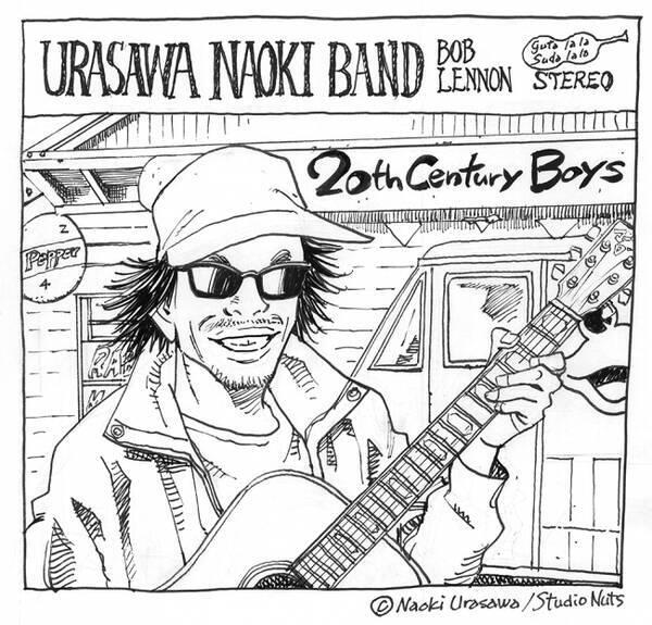 浦沢直樹展 描いて描いて描きまくる 大阪の巻 開催記念 浦沢直樹バンドlive開催決定 16年11月24日 エキサイトニュース