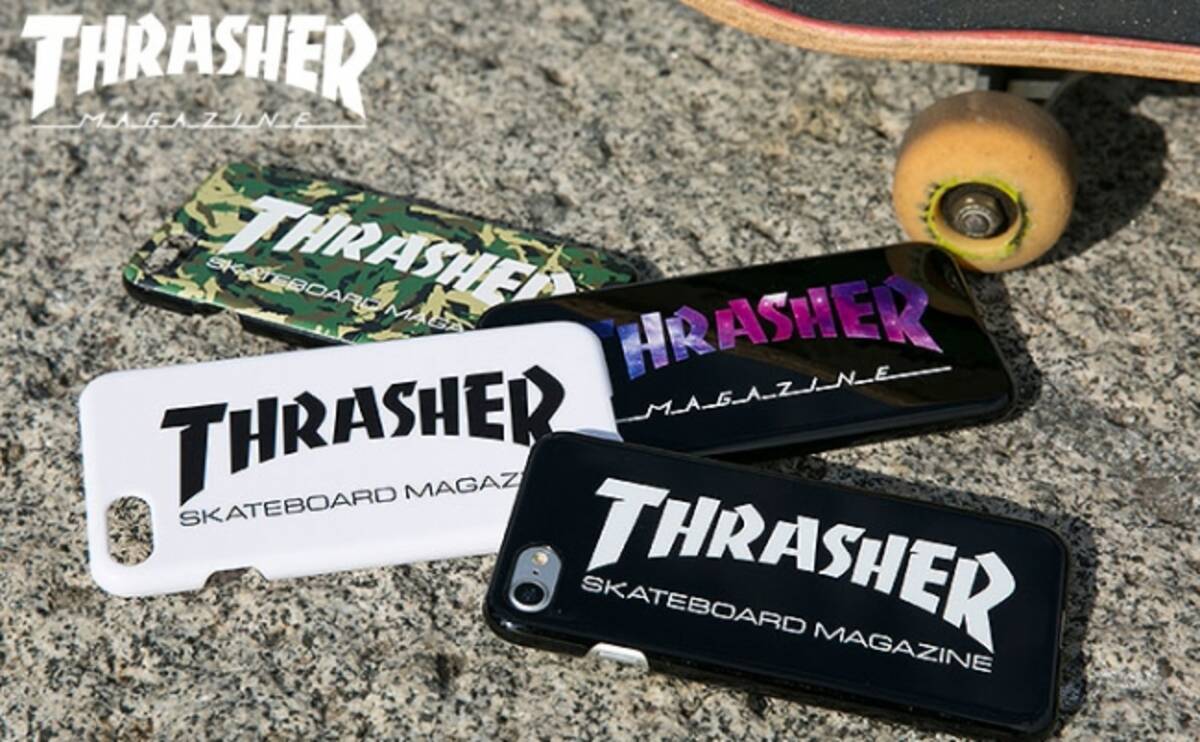 世界のスケーターに愛されるスケートボード雑誌 Thrasher デザインのiphone7専用ケース発売 17年2月2日 エキサイトニュース