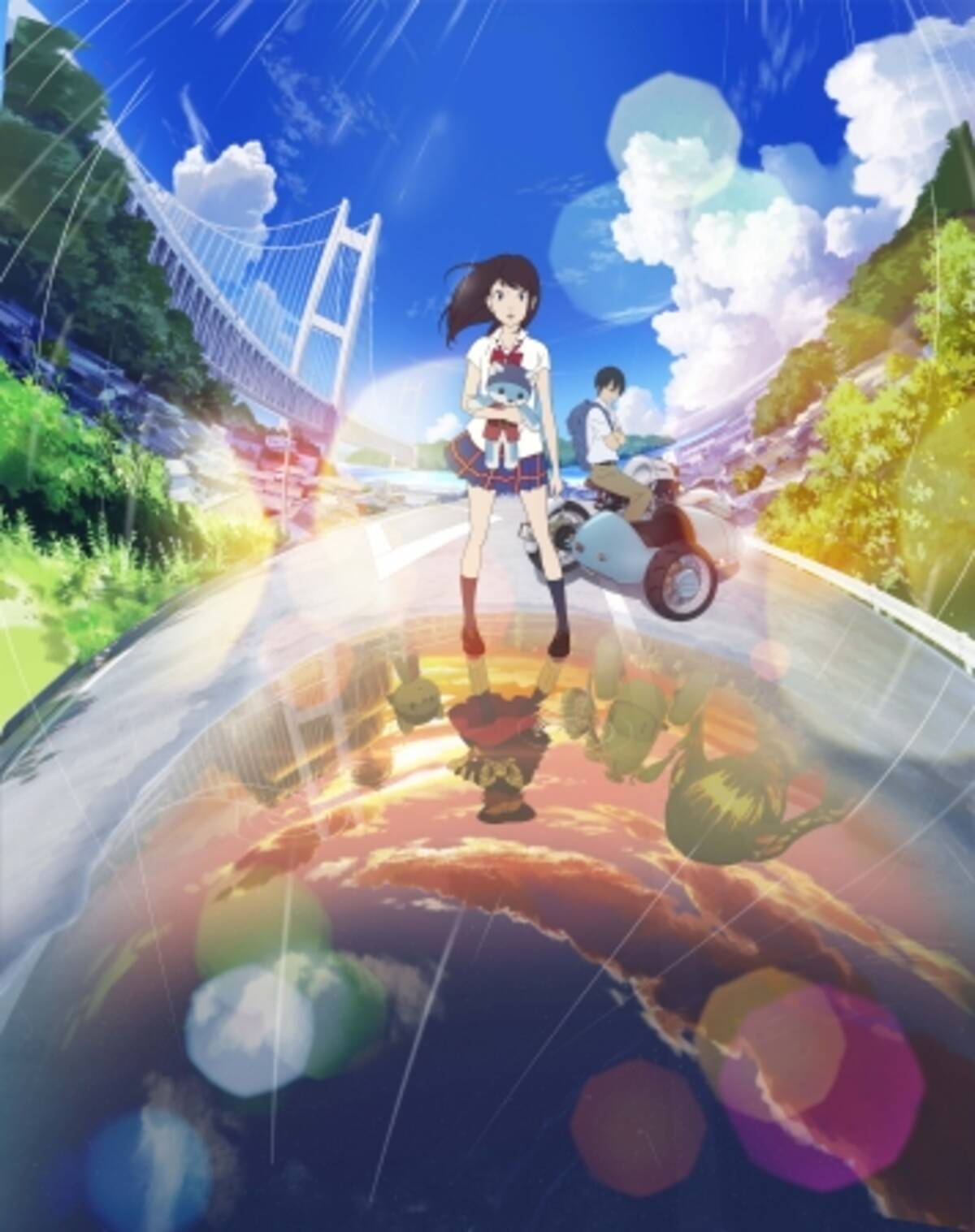 デックス東京ビーチとアニメーション映画 ひるね姫 知らないワタシの物語 のコラボレーション お台場イルミネーション ｙａｋｅｉ 映画 ひるね姫 知らないワタシの物語 ｖｅｒ 点灯 17年3月7日 エキサイトニュース