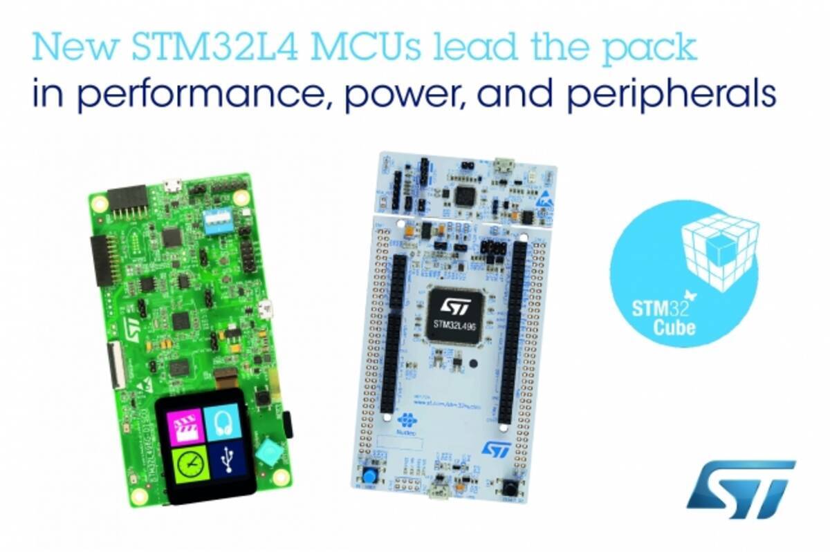 性能と効率を最適化した超低消費電力マイコン Stm32l4シリーズの新製品を発表 17年3月14日 エキサイトニュース