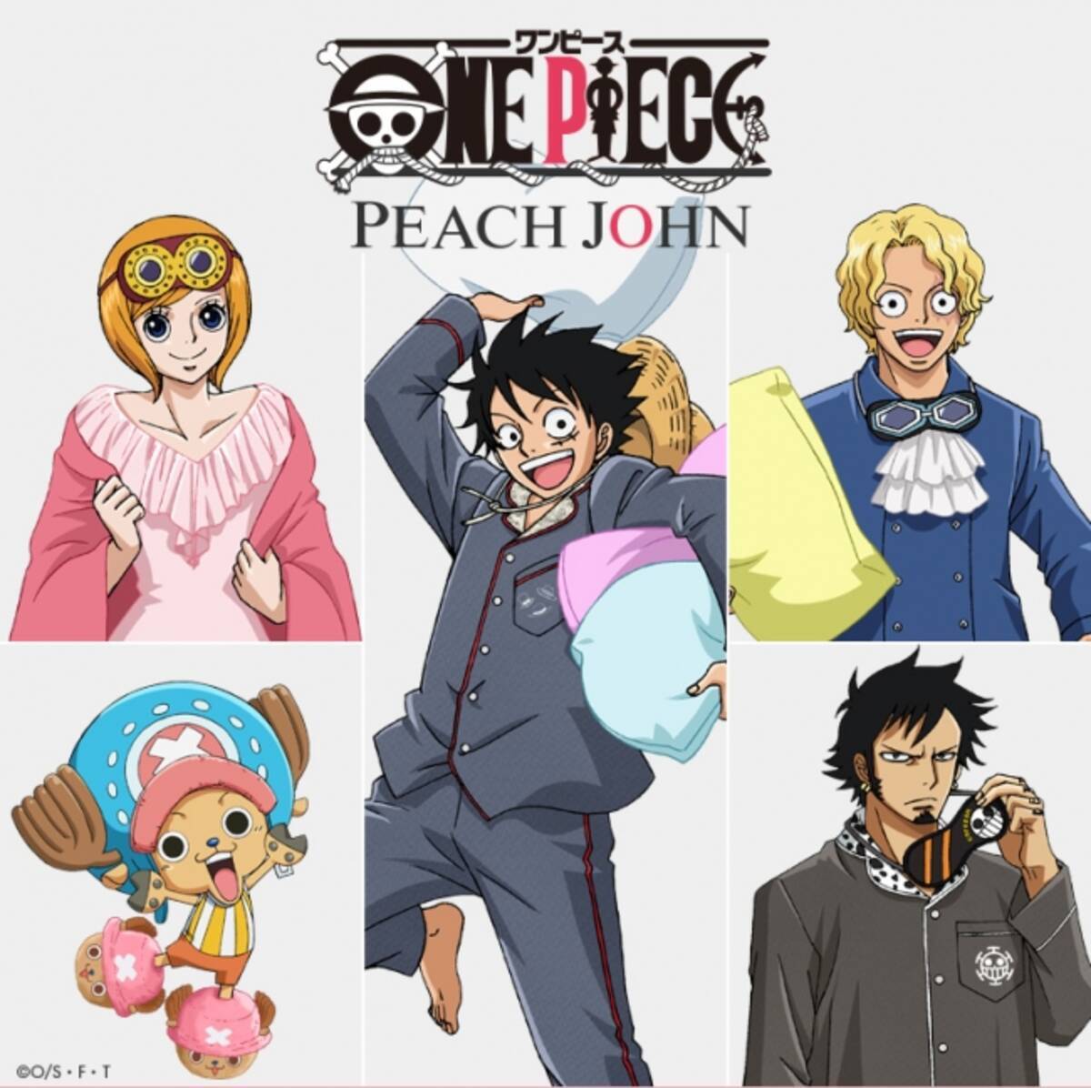 あなたは誰になりきる？ONE PIECE×PEACH JOHNコラボラインナップ第二弾 