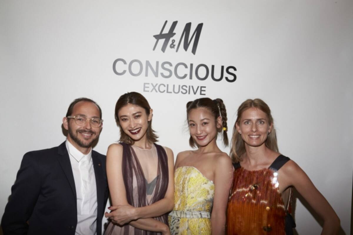 本日発売のh M Conscious Exclusive コンシャス エクスクルーシヴ 17 発売を記念したイベントに豪華セレブが勢揃い 17年4月日 エキサイトニュース