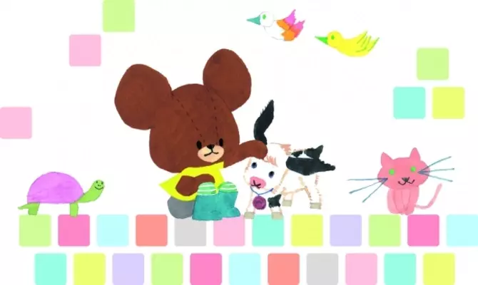 人気絵本シリーズ くまのがっこう 寒い日の必需品 あったか大判ストール 大人可愛いチェックにジャッキーとフレンズがアクセント オフィシャルショップ ジャッキーのゆめ などで１０月に発売 17年8月30日 エキサイトニュース