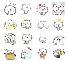 オルビスlineスタンプ新作うるツル肌のニャンコ うるにゃん 大人気のため第11弾登場 るるてあの癒し系キャラクター コウペンちゃん と初コラボ18年5月29日 火 配信開始 18年5月29日 エキサイトニュース