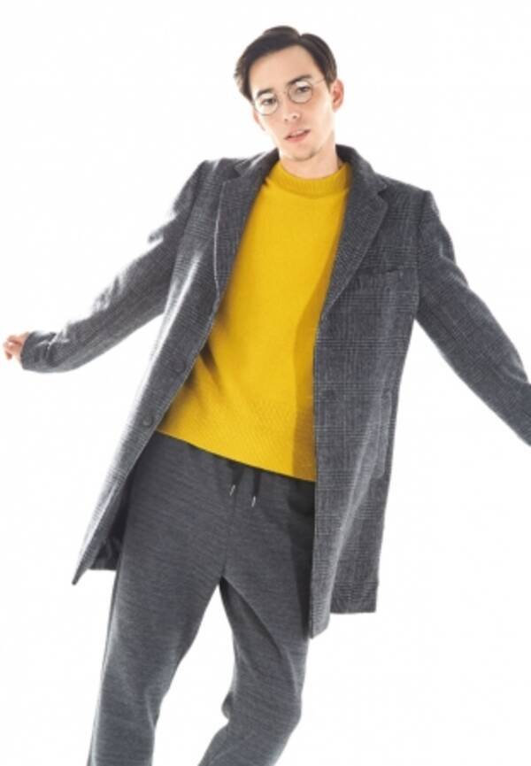 おじさん見えしない コムサコミューンのグレンチェックコート 17年10月3日 エキサイトニュース