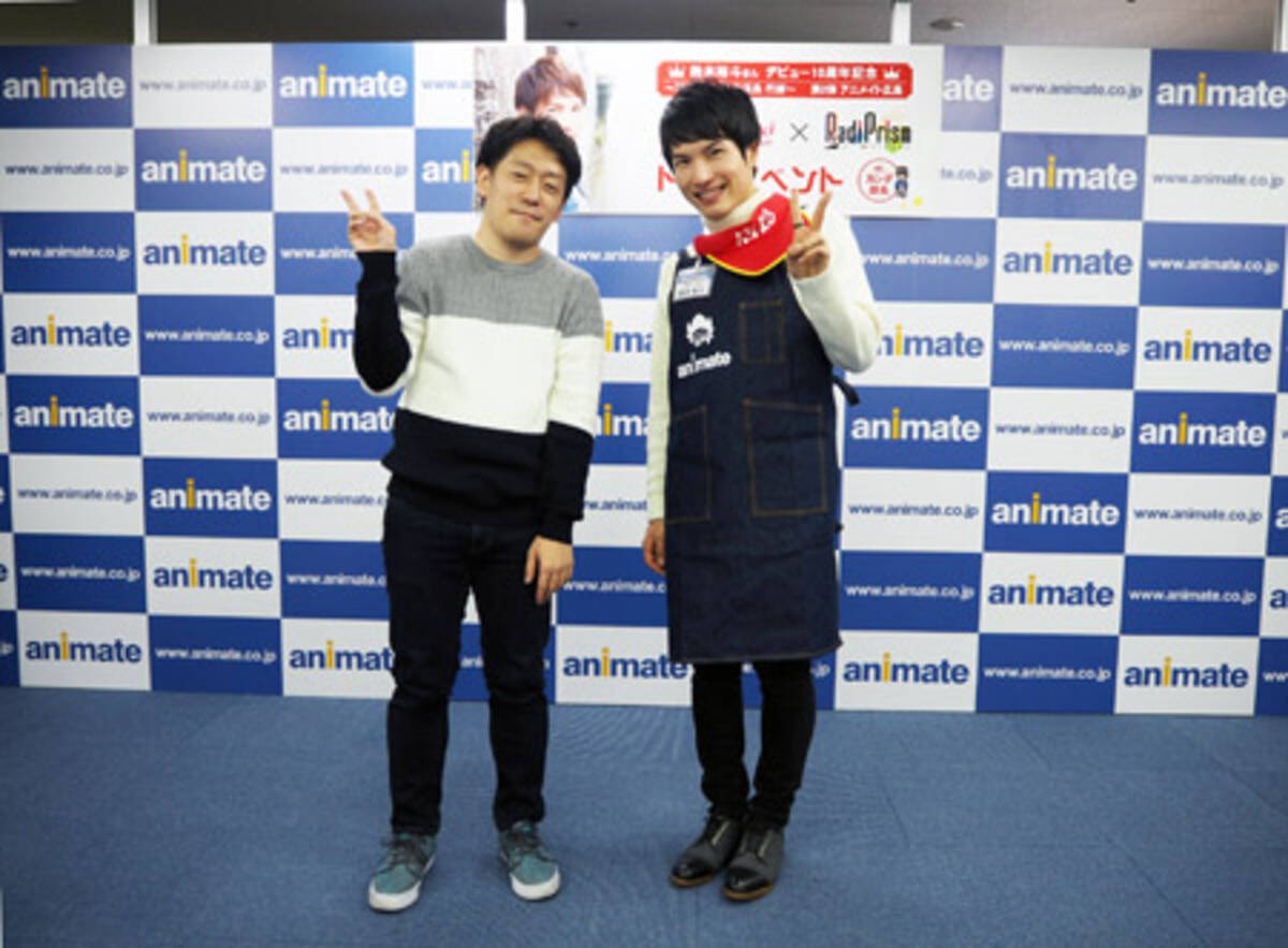 声優 鈴木裕斗さんがもみじ饅頭の早食いにチャレンジ Yuto Suzuki 10th Anniversary Animate アニメイト広島1日店長 イベントレポート 17年11月22日 エキサイトニュース