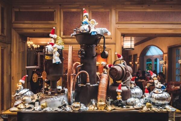 ザ リッツ カールトン大阪 人気のアフタヌーンブッフェの内容を一新した クリスマス チョコ ファクトリー を12月26日まで提供 2017年11月28日 エキサイトニュース