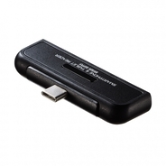 USB Type-C搭載のスマートフォン・タブレットに対応するカードリーダーを発売。