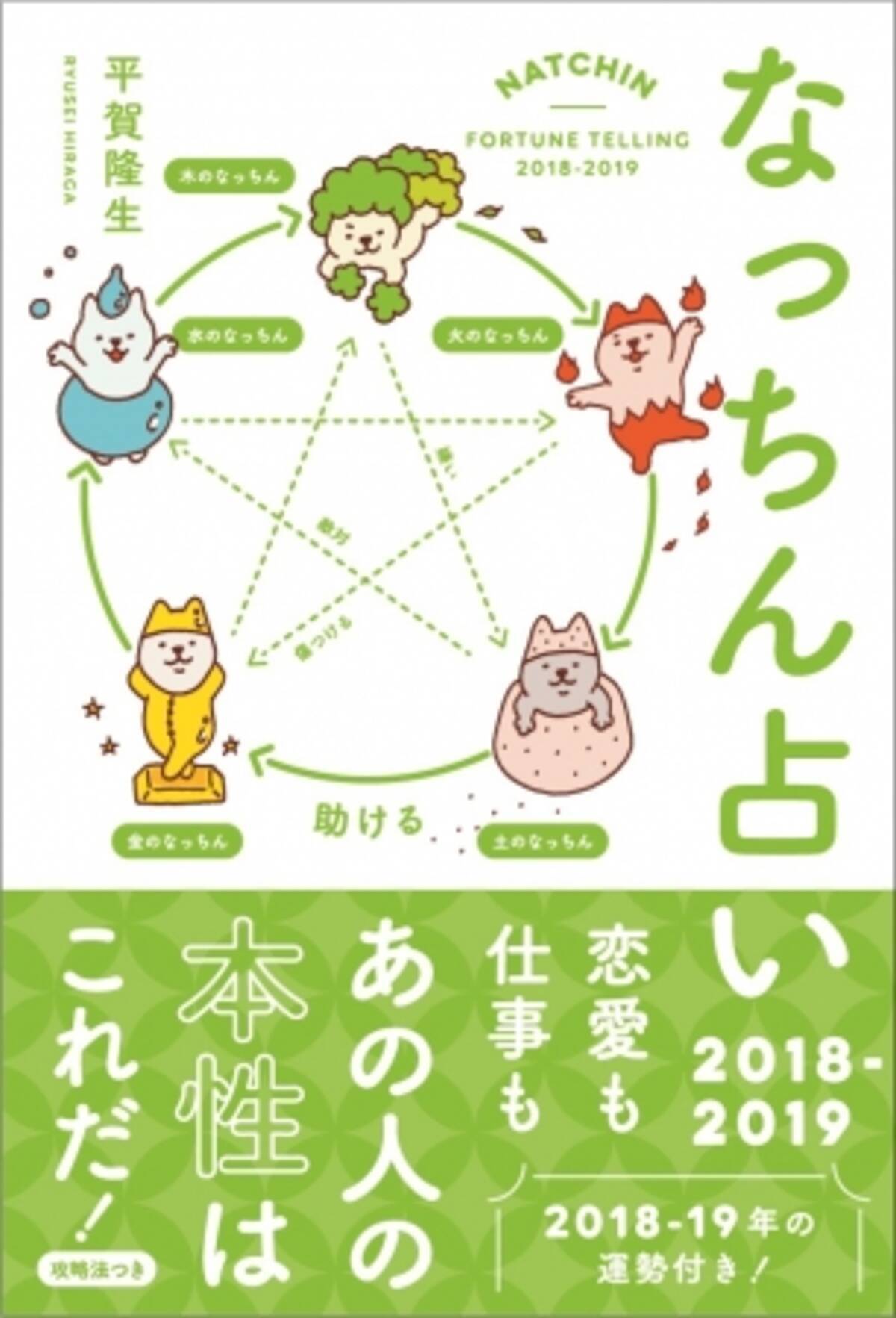 あの人の本性がまるわかり 人間関係の攻略ツール なっちん占い 18 19 ぴあ 本日発売 18年 19年の運勢付き 17年12月15日 エキサイトニュース