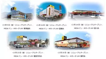 21年6月22日 火 アピタ石和店 は Megaドン キホーテuny石和店 へ ダブルネームの業態転換店舗にリニューアルオープン 21年6月4日 エキサイトニュース