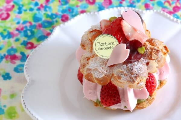ルミネ大宮 パティスリー バルバラ スイータブル から 桜香る華やかな春限定デザートが登場 18年3月12日 エキサイトニュース
