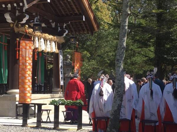 伊弉諾神社の 祈年祭 で髪に感謝 18年3月22日 エキサイトニュース