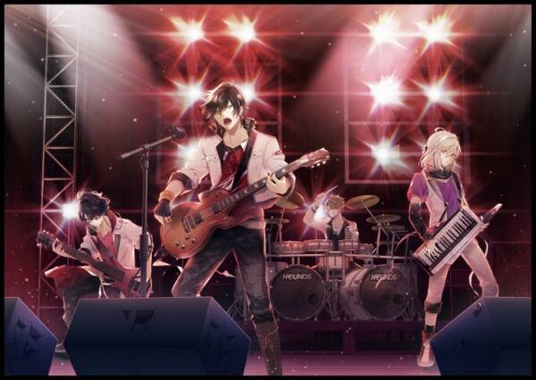 音楽 恋愛 シミュレーションゲーム イケメンシリーズ 5周年記念第2弾 待望の最新作 イケメンライブ 恋の歌をキミに バンドビジュアルを2週連続で公開 18年4月2日 エキサイトニュース