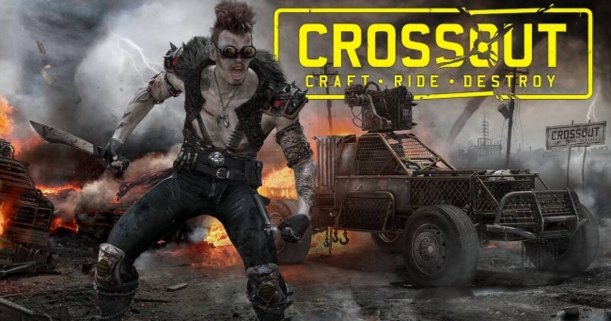 Dmmgamesで絶賛リリース中の基本無料のクラフト系カーアクションゲーム Crossout にて32名のプレイヤーが生き残りをかけて戦うサバイバルpvpモード バトルロワイヤル 実装 18年4月6日 エキサイトニュース 3 3