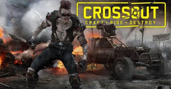 Dmmgamesで絶賛リリース中の基本無料のクラフト系カーアクションゲーム Crossout にて32名のプレイヤーが生き残りをかけて戦うサバイバルpvpモード バトルロワイヤル 実装 18年4月6日 エキサイトニュース