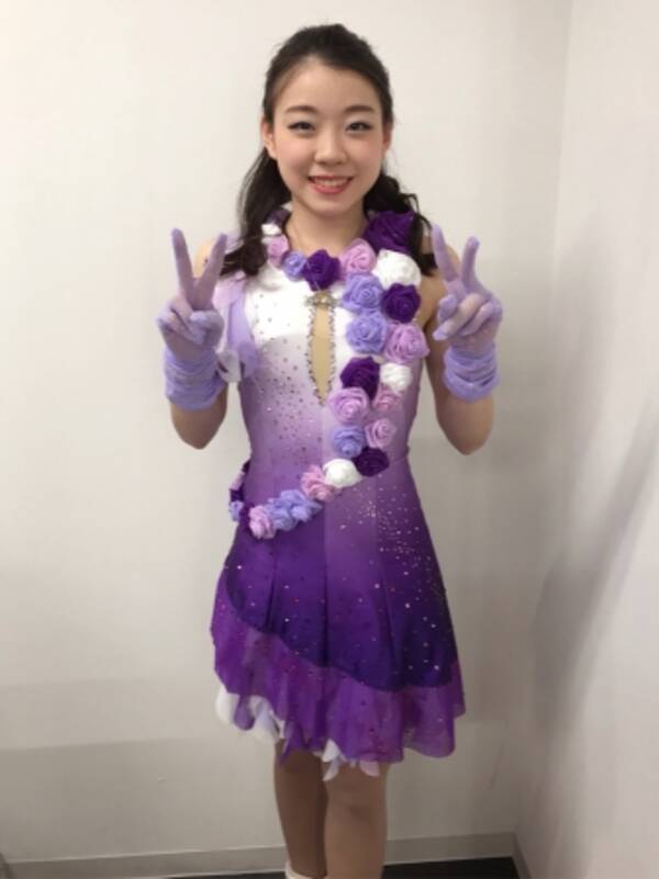 紀平梨花さん モード学園 フィギュアスケート衣装をデザイン 18年4月23日 エキサイトニュース