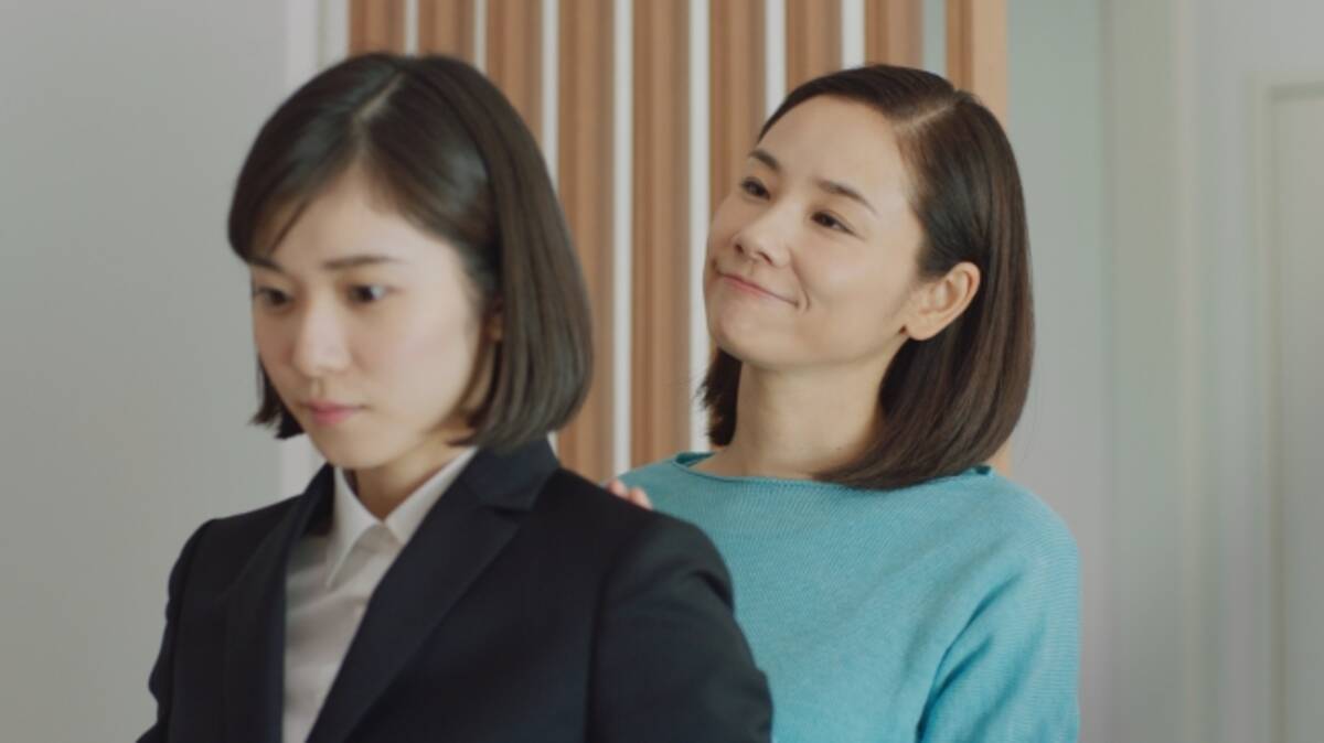 娘 松岡茉優 今回は就職活動に奮闘中 母 吉田羊の嬉しすぎる言葉に あなたも背中を押されるはず これまでもcm楽曲として使用されてきた 糸 を 今年歌うのは いきものがかりの吉岡聖恵に 18年4月25
