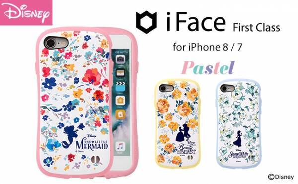 Ifaceより 花柄 パステルカラーが華やかな ディズニープリンセス デザインのiphoneケースが新登場 18年5月17日 エキサイトニュース