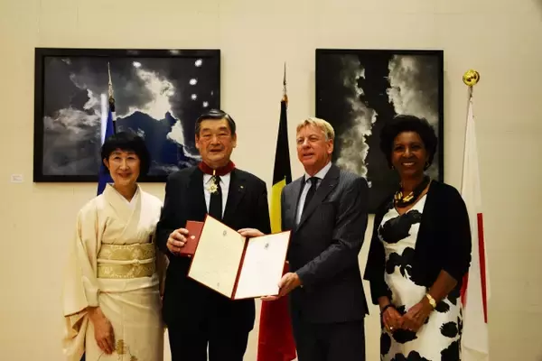 小西酒造 代表取締役社長 小西新太郎、ベルギー王国より「王冠勲章コマンドール章」を受章