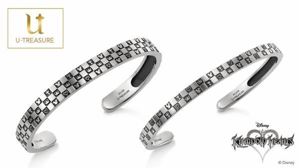 キングダム ハーツ モノグラムバングル2種類を6月22日 金 新発売 ソラが着用しているネックレスの王冠 ハート キーブレード ミッキー マウスのアイコン など配置したデザイン 18年6月日 エキサイトニュース