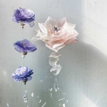 インテリア雑貨ブランド『SeeMONO[シーモノ]』からDIYインテリアキットの新作「オーガンジーがお部屋で舞う　お花のサンキャッチャーキット」が新登場