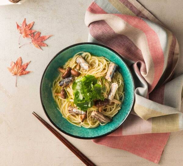 和パスタの真髄は出汁にあり 出汁で楽しむイタリアン 秋の味覚 松茸 秋刀魚 秋鮭 ４種のきのこ と 7種の出汁香る黄金出汁の 和パスタ が新登場 2018年9月3日 エキサイトニュース