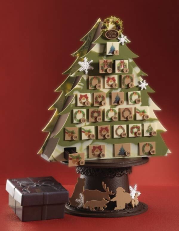 リーガロイヤルホテル 大阪 アドベントカレンダーモチーフのクリスマスツリー型チョコレート ショコラ カランドリエ 18年9月5日 エキサイトニュース