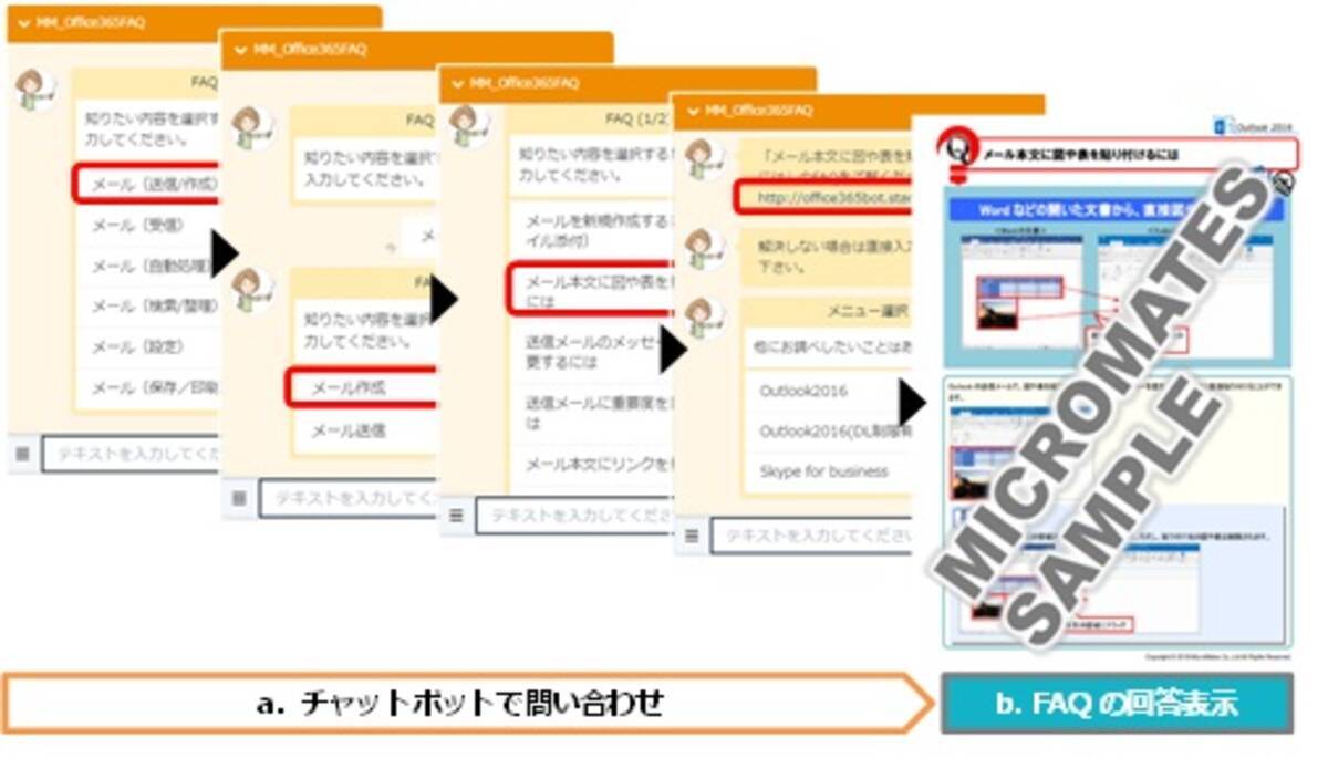 マイクロメイツ Microsoft Office365のfaqをチャットボットで提供 18年10月29日 エキサイトニュース