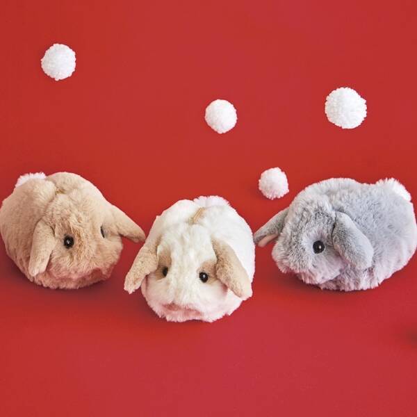 寒い冬はたれ耳うさぎに決まり もふもふ子うさぎポーチのたれ耳バージョンがフェリシモyou More から新登場 18年11月6日 エキサイトニュース