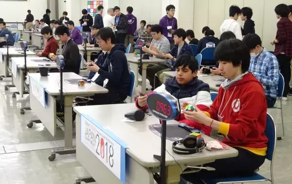 「メイン競技3×3×3部門優勝は12歳！連覇達成！　5×5×5部門他日本記録更新 「ルービックキューブ日本大会2018」」の画像