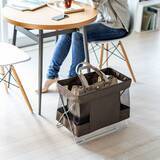 「バッグや大切な荷物を床置きせずに収納できる折りたたみ可能な収納ボックスを1月10日発売」の画像1