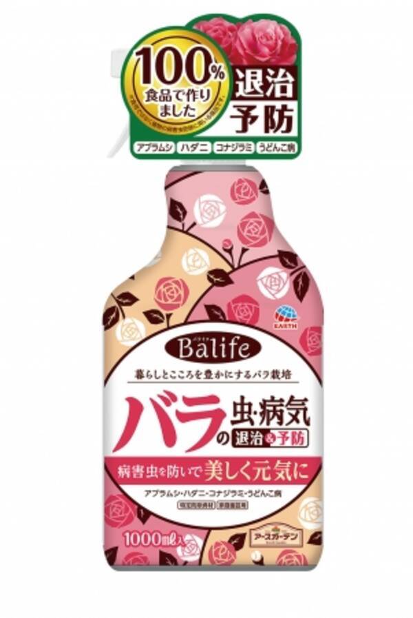 バラを育てたいけど 薬剤が心配な方へ 100 食品で作った殺虫殺菌剤を新発売 19年1月17日 エキサイトニュース