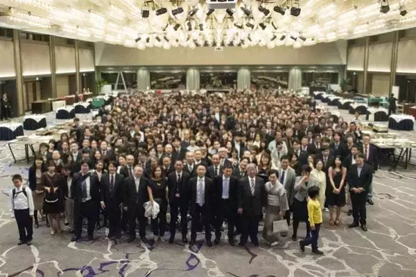 「ホテル椿山荘東京にて入社式と社員総会を同時開催！」の画像