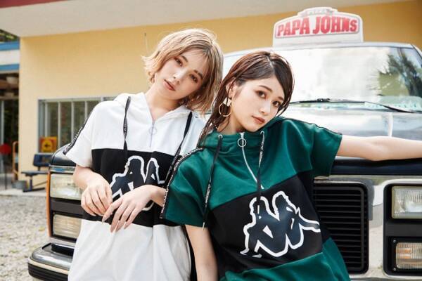 Cecil Mcbee セシルマクビー がpopteenで人気の女子高生モデル めるる ほのばび をゲストモデルに起用した 初のkappa別注アイテムを発表 19年5月24日 エキサイトニュース