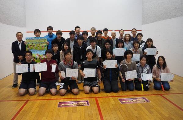 スカッシュ 北海道オープン 清沢選手 池田選手が初優勝を飾る 2019年6月21日 エキサイトニュース