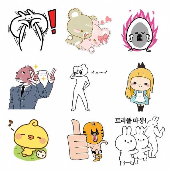 日本はキャラクター先進国 クオン 27億dlの自社キャラクタースタンプデータから 世界のキャラクタートレンドを調査 19年7月3日 エキサイトニュース