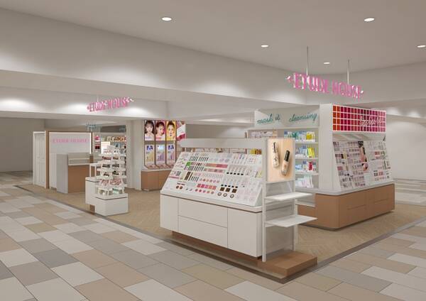 Etude House エチュードハウス 9月12日 木 店舗面積を約3倍に広げ 池袋パルコ店 リニューアルオープン 19年9月4日 エキサイトニュース