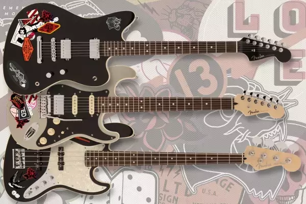 好きなオリジナルステッカーでギターをカスタマイズしよう！MADE IN JAPAN MODERN "STICKER CUSTOMIZE" キャンペーンが開始