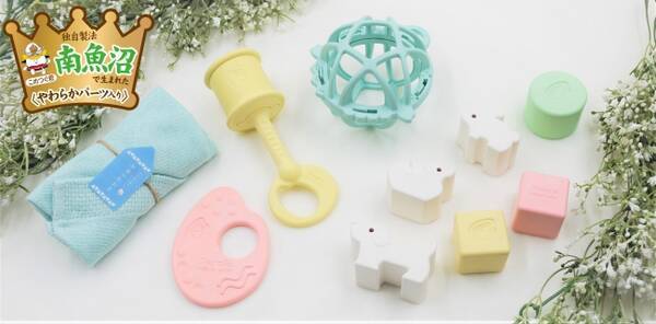 イベントレポート 新潟ベビーの新定番 国産米が原料の お米のおもちゃ 新商品贈呈式が新潟県南魚沼市で開催 19年9月11日 エキサイトニュース