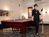 「「スーツに見える作業着」ビリヤード業界に進出　女子プロビリヤード、小野田のり子選手に初導入」の画像1