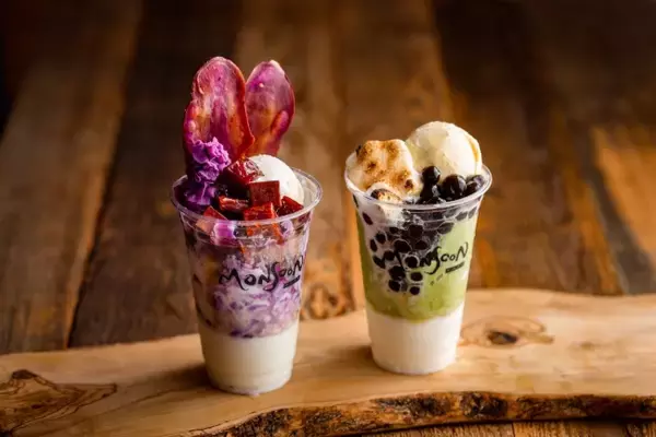 「【季節限定】紫芋や焦がしマシュマロ・抹茶使用の秋色ハロハロ2種を発売」の画像