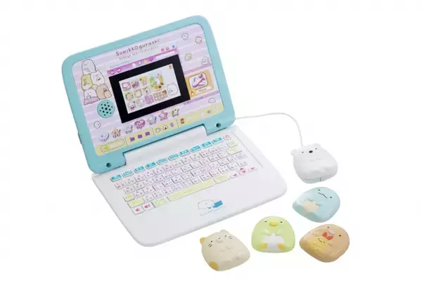 「おもちゃ屋が選んだクリスマスおもちゃ2019」に選出された『マウスできせかえ！すみっコぐらしパソコン』本日発売！　　日本キャラクター大賞グランプリに輝いた「すみっコぐらし」初のパソコン。