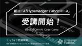 「ブロックチェーン特化のオンライン完結型プログラミングスクール 「BLOCKCHAIN Code Camp」が『Hyperledger Fabricコース』を受講開始！」の画像1