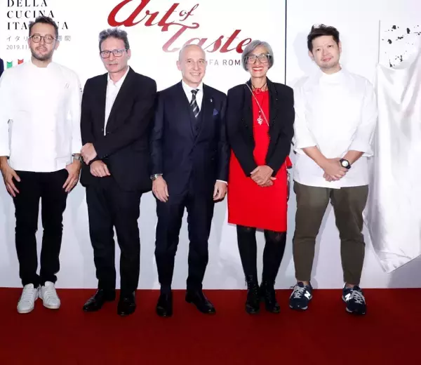 「世界イタリア料理週間」オープニングイベントとしてAlfa Romeoフードプロジェクト『Art of Taste』第三弾が駐日イタリア大使館で開催されました